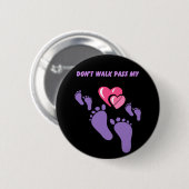 Badge Rond 5 Cm Bouton Ne pas (Devant & derrière)