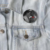 Badge Rond 5 Cm Bouton Ne Pas M'Oublier (En situation)