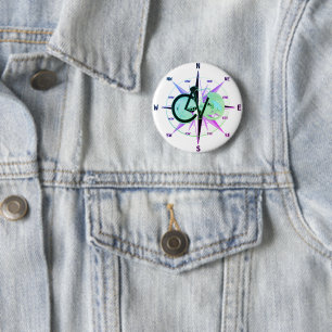 Badge Rond 5 Cm Bouton NEWS CycleNuts