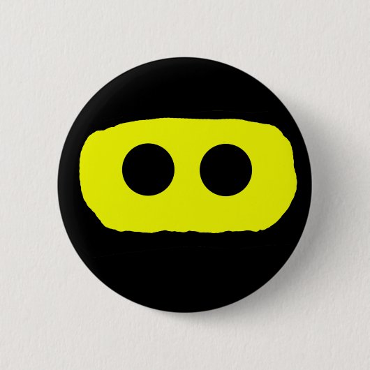 Badge Rond 5 Cm Bouton Ninja (Devant)