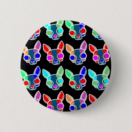 Badge Rond 5 Cm Bouton noir de député britannique (Devant)