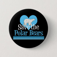 Bouton noir de l'ours polaire mou