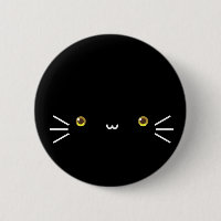 bouton noir de neko