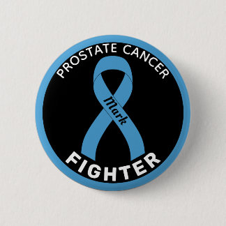 Badge Rond 5 Cm Bouton Noir pour combattre le cancer de la prostat
