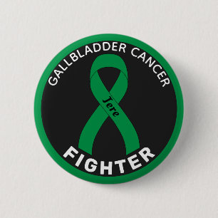Badge Rond 5 Cm Bouton noir pour Lutter contre le cancer de la vé