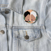 Badge Rond 5 Cm Bouton Nola (En situation)