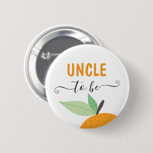Badge Rond 5 Cm Bouton Noms de Famille Little Cutie Citrus Orange