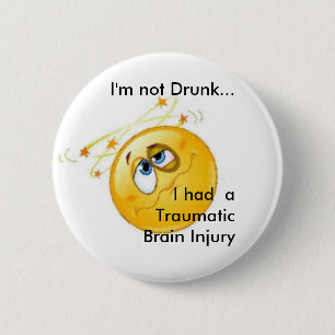 Badge Rond 5 Cm Bouton non ivre de TBI