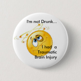 Badge Rond 5 Cm Bouton non ivre de TBI