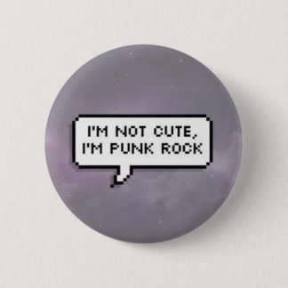 Badge Rond 5 Cm Bouton non mignon