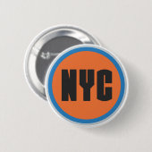 Badge Rond 5 Cm Bouton NYC (Devant & derrière)