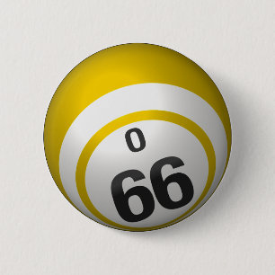 Badge Rond 5 Cm Bouton O 66 Bingo