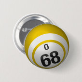 Badge Rond 5 Cm Bouton O 68 Bingo (Devant & derrière)