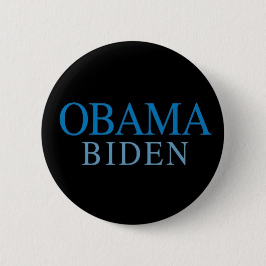 Badge Rond 5 Cm Bouton Obama Biden (Devant)