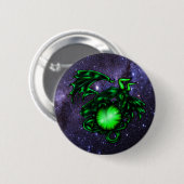 Badge Rond 5 Cm Bouton Œil de Dragon (Devant & derrière)