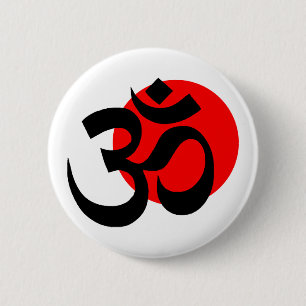 Badge Rond 5 Cm Bouton Ohm