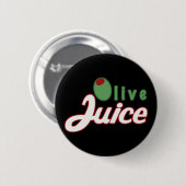 Badge Rond 5 Cm Bouton olive de jus (Devant & derrière)