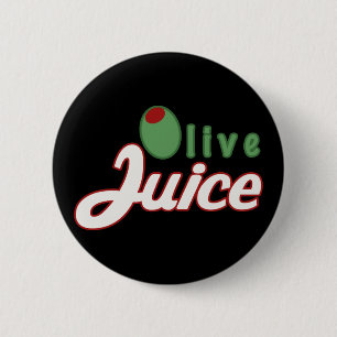 Badge Rond 5 Cm Bouton olive de jus