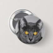 Badge Rond 5 Cm Bouton Or Dusky (Devant & derrière)
