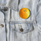 Badge Rond 5 Cm Bouton orange 02 (En situation)