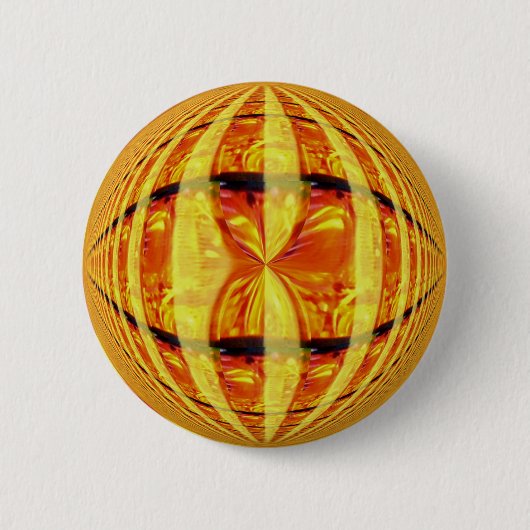 Badge Rond 5 Cm Bouton Orb Gold arrondi (Devant)