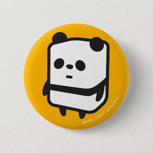Badge Rond 5 Cm Bouton - panda de boîte