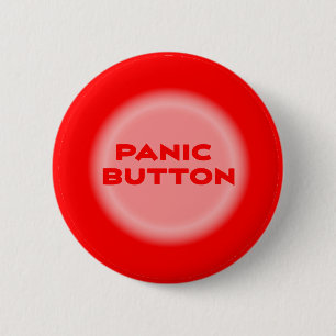 Badge Rond 5 Cm Bouton Panique