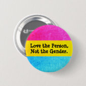 Badge Rond 5 Cm Bouton Pansexual (Devant & derrière)