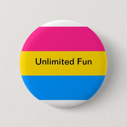 Badge Rond 5 Cm Bouton Pansexual (Devant)