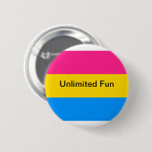 Badge Rond 5 Cm Bouton Pansexual (Devant & derrière)