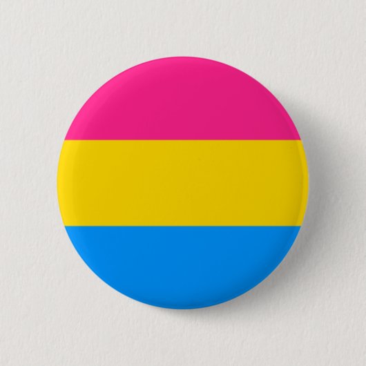 Badge Rond 5 Cm Bouton Pansexual de fierté (Devant)