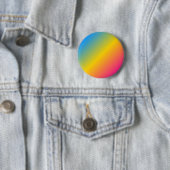 Badge Rond 5 Cm Bouton Pansexual de fierté - gradient (En situation)