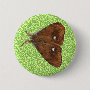 Badge Rond 5 Cm Bouton papillon de papillon