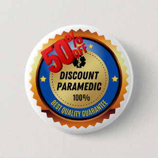 Badge Rond 5 Cm Bouton Paramètre de remise