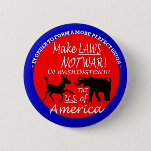 Badge Rond 5 Cm Bouton parfait 5 des syndicats