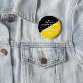 Badge Rond 5 Cm Bouton Pas de gouvernement (En situation)