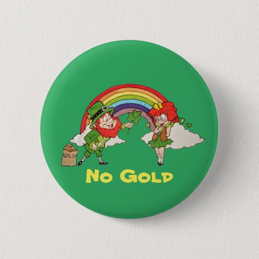 Badge Rond 5 Cm Bouton Pas d'or (Devant)