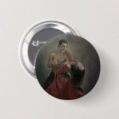 Badge Rond 5 Cm Bouton Passionate Paso Doble (Devant & derrière)
