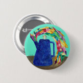 Badge Rond 5 Cm Bouton Percolateur Gem (Devant & derrière)