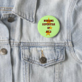 Badge Rond 5 Cm Bouton personnalisable de superstar de soins (En situation)