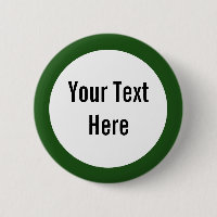 Bouton personnalisé Bordure verte du texte ici
