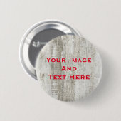 Badge Rond 5 Cm Bouton personnalisé Image et texte (Devant & derrière)