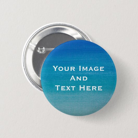 Badge Rond 5 Cm Bouton personnalisé Image et texte (Devant & derrière)