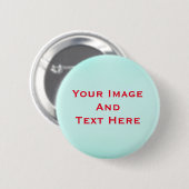 Badge Rond 5 Cm Bouton personnalisé Image et texte (Devant & derrière)