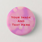 Badge Rond 5 Cm Bouton personnalisé Image et texte (Devant)