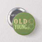 Badge Rond 5 Cm Bouton personnalisé Old Fart (Devant & derrière)