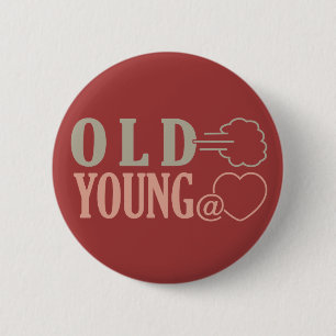 Badge Rond 5 Cm Bouton personnalisé Old Fart