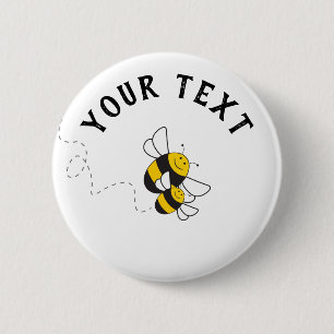 Badge Rond 5 Cm Bouton personnalisé pour le baby shower des bourd