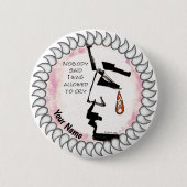 Badge Rond 5 Cm Bouton Perte de bébé (Devant)