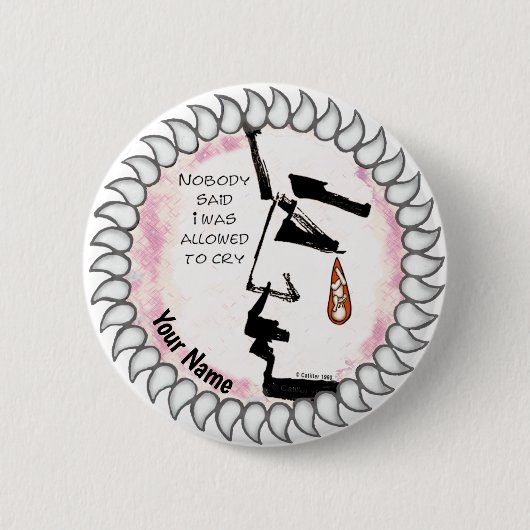 Badge Rond 5 Cm Bouton Perte de bébé (Devant)